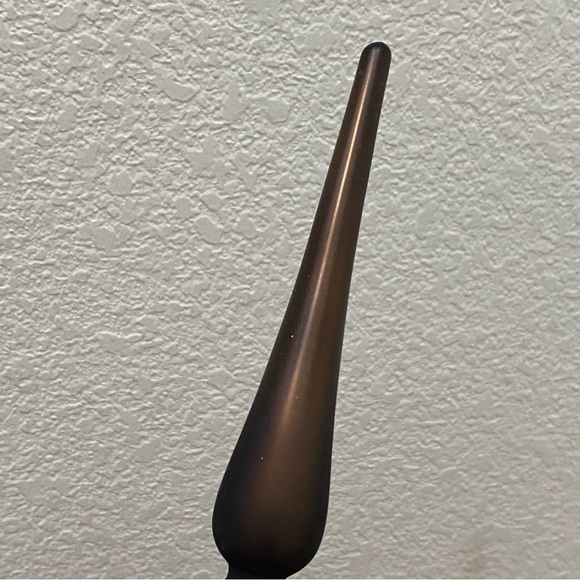 Vintage Hand Blown Mercury Glass Matte Bronze 14” Christmas Tree Topper Finial - Picture 6 of 12